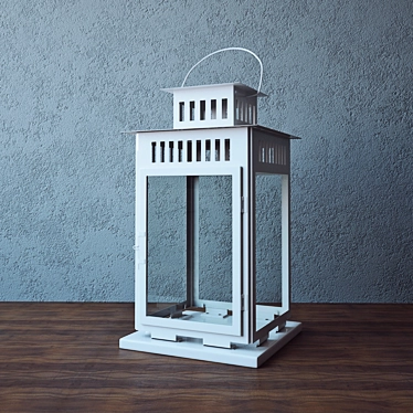 Elegant Borba IKEA Lantern 3D model image 1 