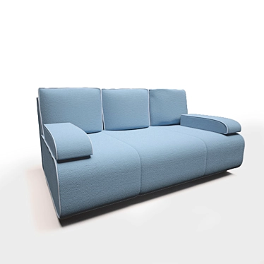 Apollo - Stylish Three-Seater Sofa 3D model image 1 