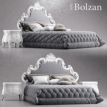 Elegant Bolzan Letti Florence Chic 3D model image 1 