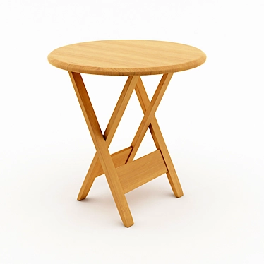 Elegant Gaia Table -  отличное представление стиля и функциональности 3D model image 1 