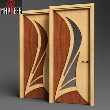 Markeev Russian Modern Doors 3D model image 1 