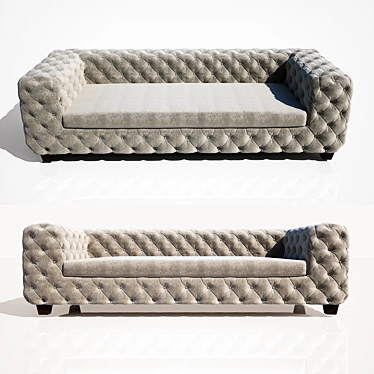 Velvet Desire Sofa - Kare Design 3D model image 1 