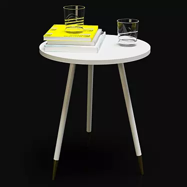 Serene Table Set 3D model image 1 