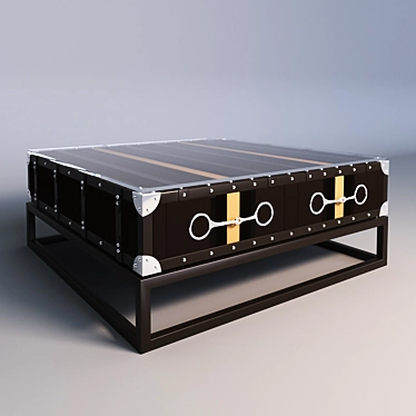 Elegant Astoria Coffee Table 3D model image 1 