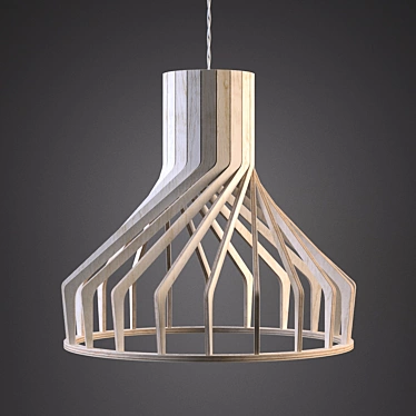 Elegant Vega Fat Lamp 3D model image 1 