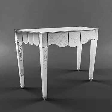 Elegant Venetian Buffet 3D model image 1 