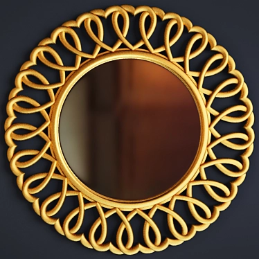 Reflective Beauty Mirror 3D model image 1 