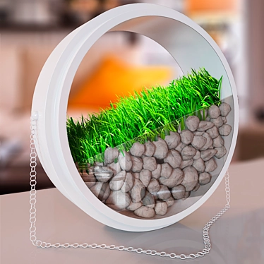 Stones & Grass: Interior Decor 3D model image 1 