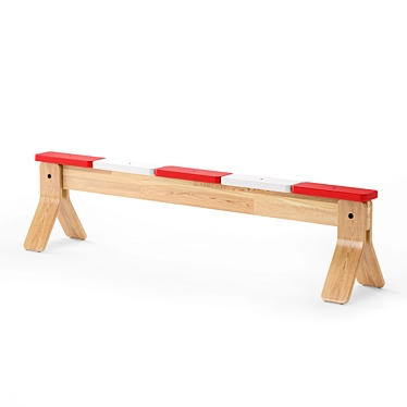 Versatile Gymnastic Bench: IKEA PS 2014 3D model image 1 