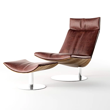 Elegant Kara Desiree Chair 3D model image 1 