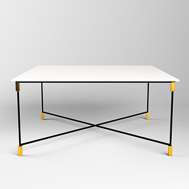 Modern Arflex Match Table 3D model image 1 