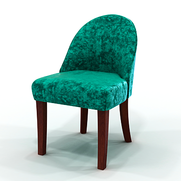 "LANCASTER" ZM Chair - Stylish and Compact 3D model image 1 