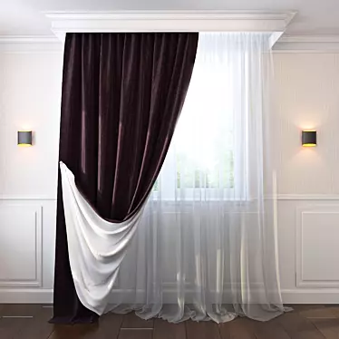 Curtain Aubergine