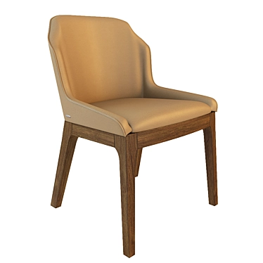 Elegant Musa Chair - 560x600x800 3D model image 1 
