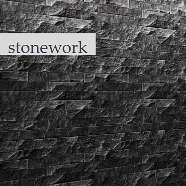 Stonecraft: Authentic Masonry Work 3D model image 1 