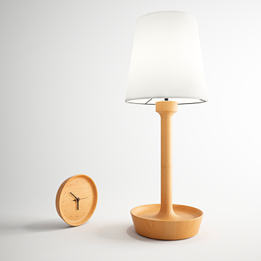 Versatile Bela Tray Lamp 3D model image 1 