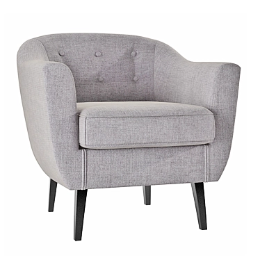 Nora Grey Accent Chair