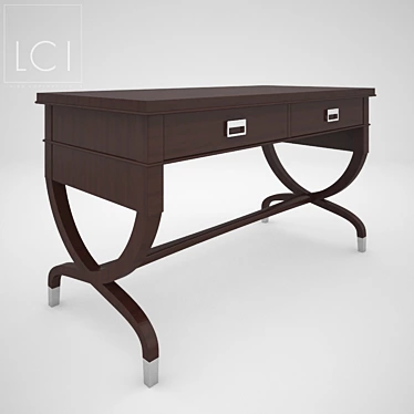 Italian Writing Desk | LCI Decora Art 3D model image 1 