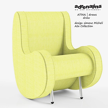 I don't have the Russian translation for the description, but here is a unique product title:

Compact Ergonomic Chair 3D model image 1 