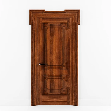 Bolshoi New Design Wooden Door 3D model image 1 