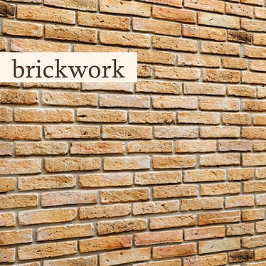 Crafted Brickwork: Superior Quality 3D model image 1 