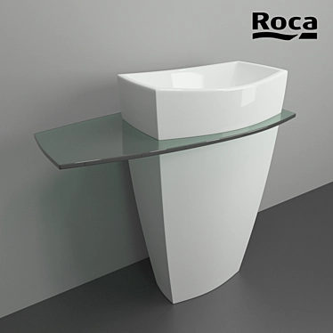 Elevate Your Bathroom - Roca TIBER 3D model image 1 