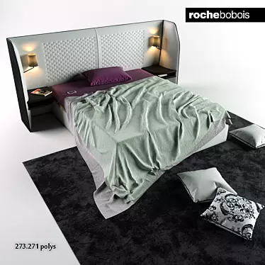 Cherche Midi Bed: Eric Gizard's Stunning Design 3D model image 1 