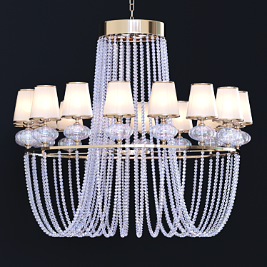 IL Paralume Marina CH16 LU IL - 16-Light Chandelier 3D model image 1 