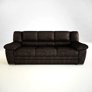 Elegant Cezar Sofa - Timeless Comfort 3D model image 1 