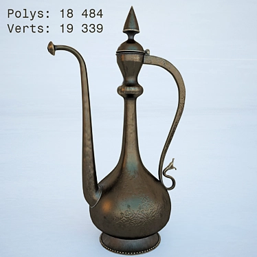 Eastern Jug: 18,484 Polygons 3D model image 1 