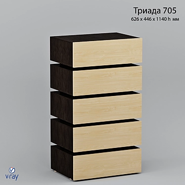 Chest of drawers "Triad 705"