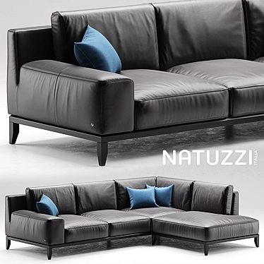 Elegant Comfort: Natuzzi Opera 3D model image 1 