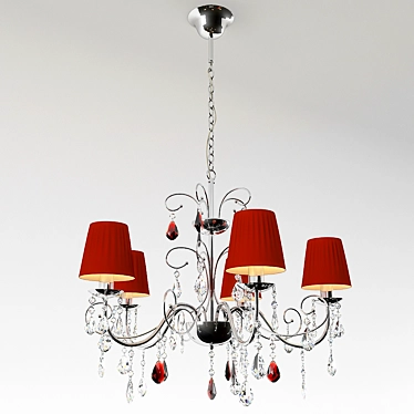 Italian Modern Chandelier: Colosseo Vittoriana 3D model image 1 