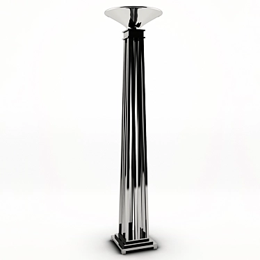 Elegant Torchere Uplighter by Charles Edwards 3D model image 1 