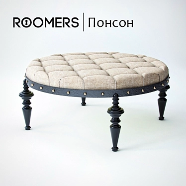 Roomers Bench: L1120xD1120xH490 3D model image 1 