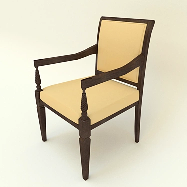 Comfort Plus Armchair 3D model image 1 