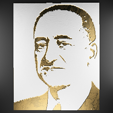 Azerbaijani Statesman & Journalist 3D model image 1 