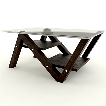 Contemporary Coffee Table 3D model image 1 