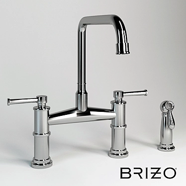 Artesso Bridge Kitchen Faucet 3D model image 1 