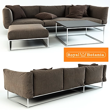 Royal Botania Sofa Set 3D model image 1 