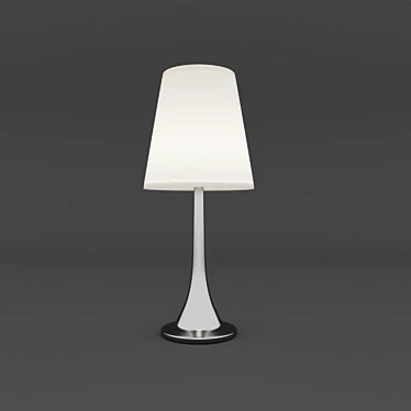 Elegant 42cm Table Lamp 3D model image 1 