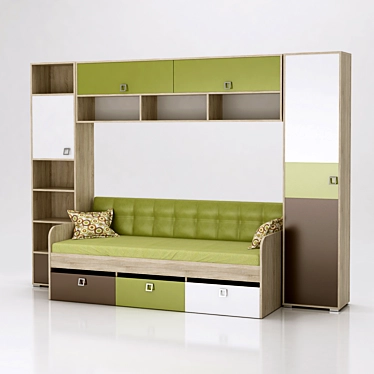 Set children&#39;s furniture Tetris