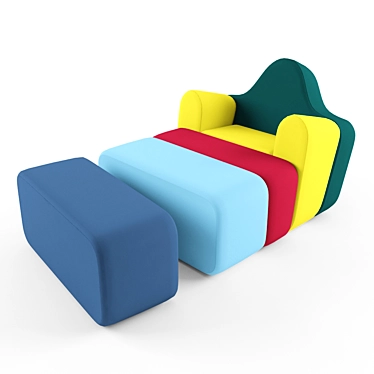 Sleek and Stylish Ligne Roset SLICE 3D model image 1 