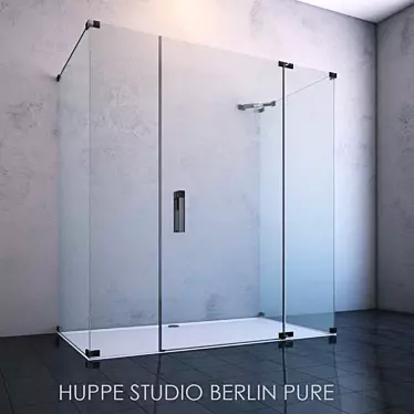 HÜPPE Studio Berlin Pure Shower Cabin 3D model image 1 