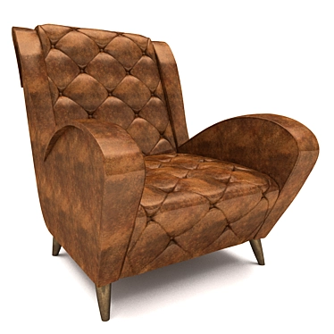 Elegant Andre Armchair | Classic Design 3D model image 1 