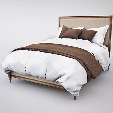 Restoration Hardware MAISON BED + linens RH