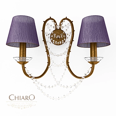 Chiaro Valenisa 4 Wall Sconce 3D model image 1 