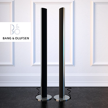 Beolab 6002: Stunning Aluminum Loudspeakers 3D model image 1 