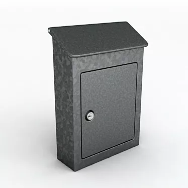 Stylish Mailbox for Modern Homes 3D model image 1 