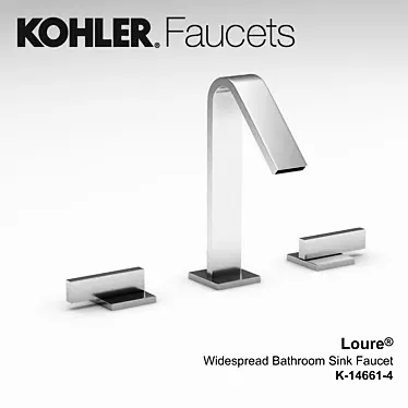 Kohler Loure Lever Handle Faucet 3D model image 1 